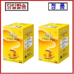 맥심 모카골드 마일드 커피믹스, 2g, 210개입, 2개