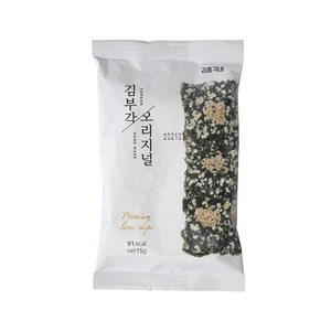 김총각네 남원 찹쌀 김부각 15g, 20개