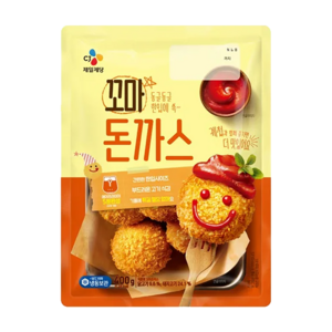 CJ 꼬마 돈까스 400g, 2개