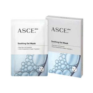 ASCE 소팅 겔 마스크- ASCEplus Soothing Gel Mask, 1개, 3개입