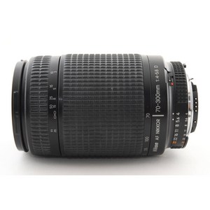 니콘 NIKKOR AF 70-300mm 렌즈 F4-5.6G (VR 제외) 중고 렌즈 + 사은품 카메라 가방 또는 파우치, 렌즈+가방