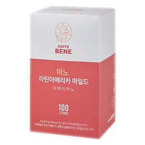 카페베네 마노 라틴아메리카 마일드, 0.9g, 100개입, 1개