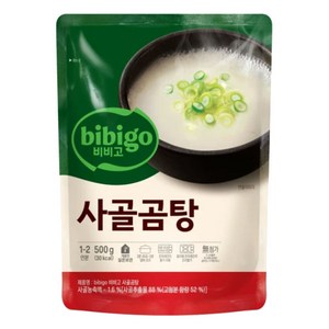 비비고 사골곰탕, 500g, 8개