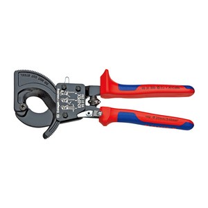 크니펙스 KNIPEX 라쳇 케이블 커터 95 31 250 케이블캇타 컷터 독일제, 1개