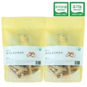 올바르다 유기농 표고버섯차, 2개, 1개입, 40g