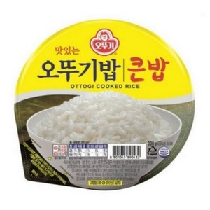 맛있는 오뚜기밥 큰밥, 300g, 18개