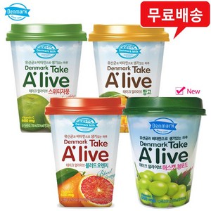 얼라이브 250mlx24컵(자몽6+망고6+오렌지6+머스캣6) 무배, 250ml, 1세트, 1세트