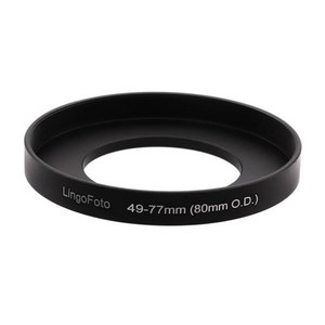 매트 박스 또는 렌즈 필터 등 80mm 77mm 스텝 업 링 어댑터 49 52 55 58 60 62 67 72 77 82mm-77mm (80mm OD), 10 82 - 77 (80mm O.D), 01 49 - 77 80mm O.D, 1개