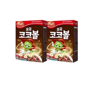 포스트 오곡코코볼 570g, 2개