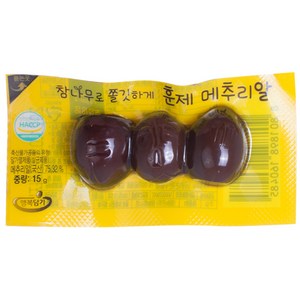 행복담기 참나무로 쫄깃하게 훈제 메추리알, 15g, 60개