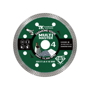 TK 타일 글라인더날 106mm 멀티마스터 간편한 만능날 다용도, 1개
