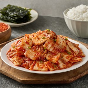 청송주왕산김치 썰어담은 맛김치, 2kg, 1개