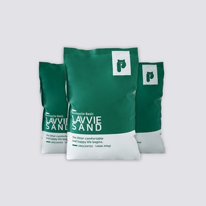 [펄송] 라비샌드 베이직 고급 벤토나이트 무향, 6kg, 3개