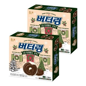 해태 버터링 딥 티라미수 쿠키 (뽀로로 젤리 증정), 2개, 155g