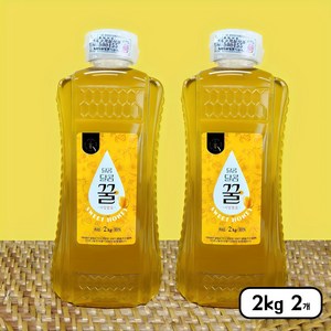 동화양봉 사양벌꿀 대용량, 2kg, 2개