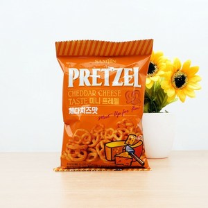 Szmat 마켓 체다치즈 미니프레첼 70g PRETZEL 수입 세계 식품, 1개