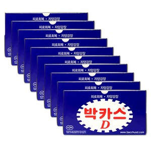 동아제약 박카스D 100ml X 100병 피로회복 자양강장 비타민 타우린 육체피로 고함량, 100개