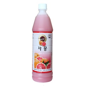 청솔 자몽원액 835ml, 청솔 자몽 음료 베이스 835ml, 1개