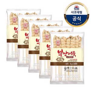 [대림냉동] 사각꼬치어묵 600g(냉동) x5개, 600g, 5개