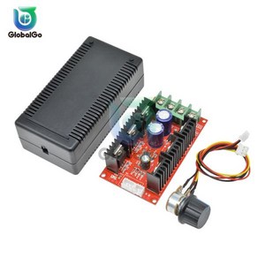 모터콘트롤러 2000W 40A DC 모터 속도 컨트롤러 DC 12V 24V PWM RC 자동차 팬 속도 조절기 조정 가능한 전원 제어 스위치 소프트 스타트, 1개