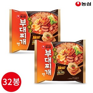 농심 보글보글 부대찌개면, 32개