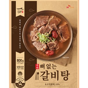 명절특가!! 만원할인!! 강부자갈비탕 !!, 800g, 8개