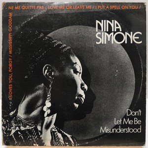 [중고LP] NINA SIMONE 니나 시몬 (DON'T LET ME BE MISUNDERSTOOD) LP