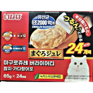 이나바 마구로쥬레 유산균 65G X 24개 코스트코 고양이간식, 1개