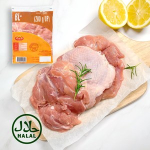 S.N. FOOD SEARA HALAL BONELESS CHICKEN LEG씨에라 할랄 닭다리살(냉동닭다리정육)브라질 2KG, 3개