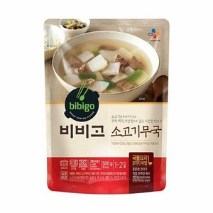 비비고 소고기무국, 500g, 5개