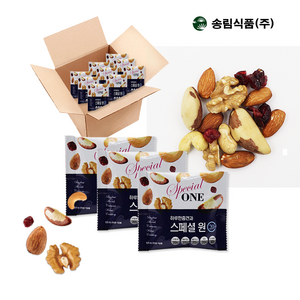 송림식품 하루견과 스폐셜원 낱봉 50봉, 20g, 100개