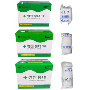 성진 거즈붕대 2인치 3인치 4인치 12롤(1BOX), 10cm*540cm(4인치)12롤, 1개