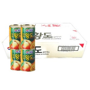 유동 황도 슬라이스, 400g, 24개