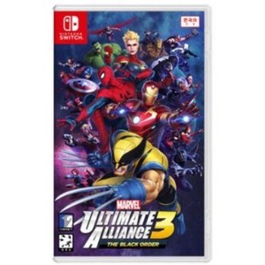 마블 얼티밋 얼라이언스 3 더 블랙 오더 (MARVEL ULTIMATE ALLIANCE 3: The Black Ode) 닌텐도 스위치 정품 게임 타이틀 팩 한글판 (당일 배송)