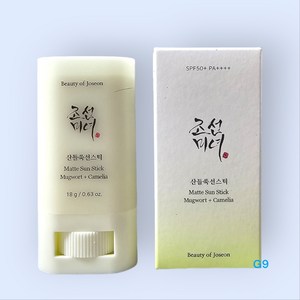 Beauty of Joseon 조선미녀 산들쑥선스틱 18g (SPF50+/PA++++), 2개