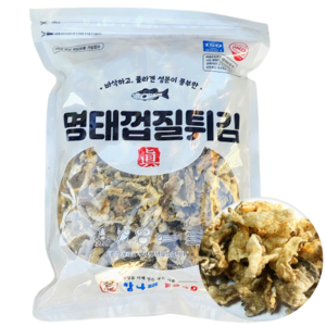 참나래푸드 명태껍질튀김 400g, 1개