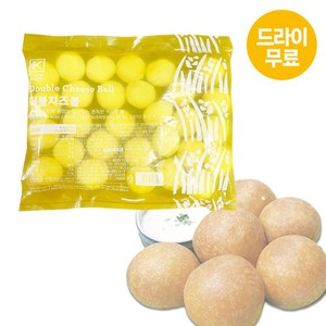 에이치에이유통 삼립 더블 치즈볼 780g (드라이) 모짜렐라 크림치즈, 삼립더블치즈볼(드라이), 1개