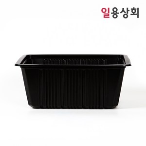 [ILYONG] 실링용기 JH 23189 71호 2000ml 100개 검정, 1개