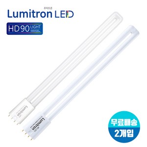 루미트론 LED 19W 27W (형광등교체 FPL32W36W/45W55W 대체) X 2개, HD LED 19W(FPL32W/36W대체), 주광색