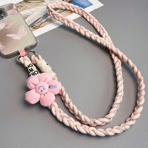 NY STYLE 스마트폰스트랩 휴대폰고리 분실방지, 1개, 핑크