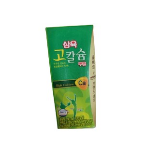 삼육 고칼슘 두유 190ml 12개