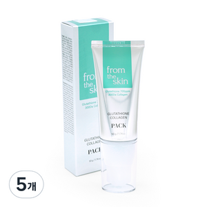 프롬더스킨 글루타치온 콜라겐 팩 50g, 1개입, 5개