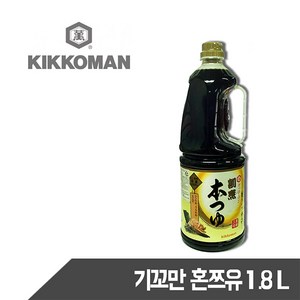 기꼬만 혼쯔유 3배농축 1.8L (노랑), 1개