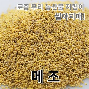 2024년 국산 메조 메좁쌀 찰기없는 좁쌀 모조, 1개, 1kg