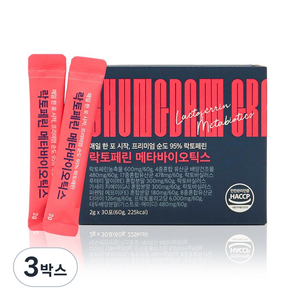 [청담할머니] 5세대 유산균 락토페린 메타바이오틱스, 3개, 30회분, 60g
