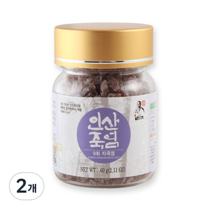 9회 인산 자죽염 고체, 60g, 2개