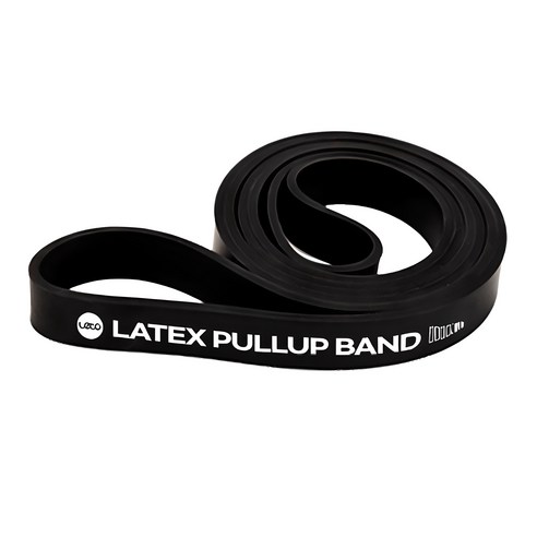 레토 라텍스 풀업밴드 턱걸이 운동밴드 LSW-P0, 블랙, 1개