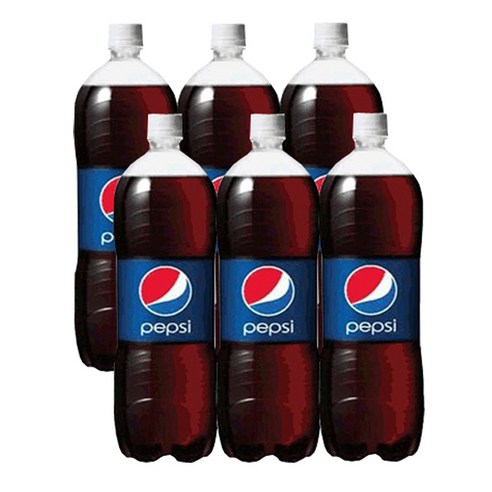 펩시 콜라 업소용, 1.25L, 6개