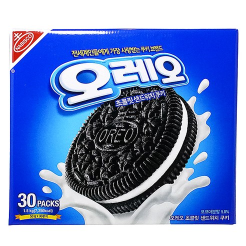 동서 오레오 화이트 샌드위치 쿠키, 1.5kg, 1개
