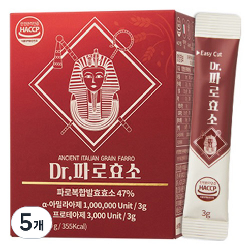 지비엠에스 Dr 파로효소 30p, 90g, 5개